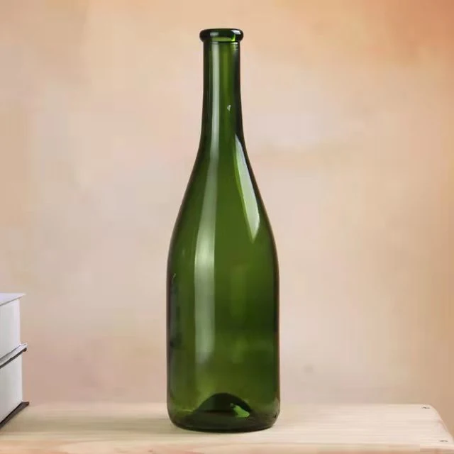 750ml Round Amber Empty Champagne Bottle Manufacturers Glass Wine Bottles