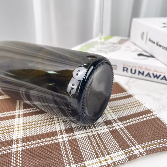 Botella de copa de vino de la mejor calidad, copa de champán personalizada, vino tinto, botella de cristal de 750 ml, venta al por mayor
